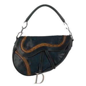 Christian Dior Vintage Gaucho Saddle Bag